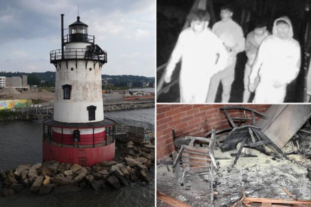 3 teens arrested for trashing and burning historic Sleepy Hollow lighthouse in ‘heartbreaking’ fire
