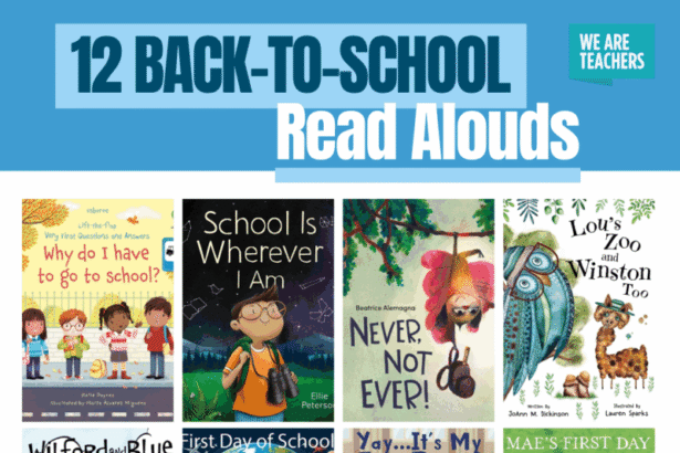 64 Perfect Back-to-School Books To Read Aloud on the First Day