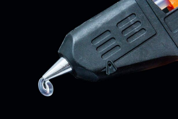 Adhesive made from wood works in a standard glue gun