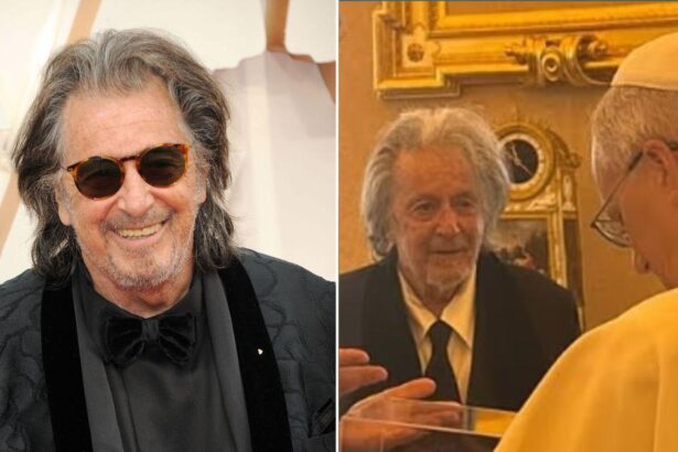 Al Pacino Becomes The First Celebrity To Meet With The Pope