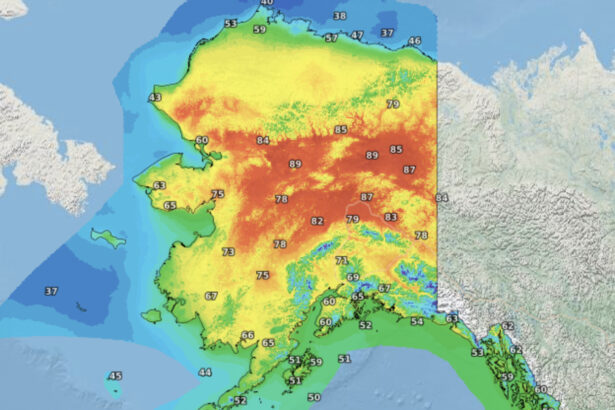 Alaska just hit a climate milestone — its first-ever heat advisory