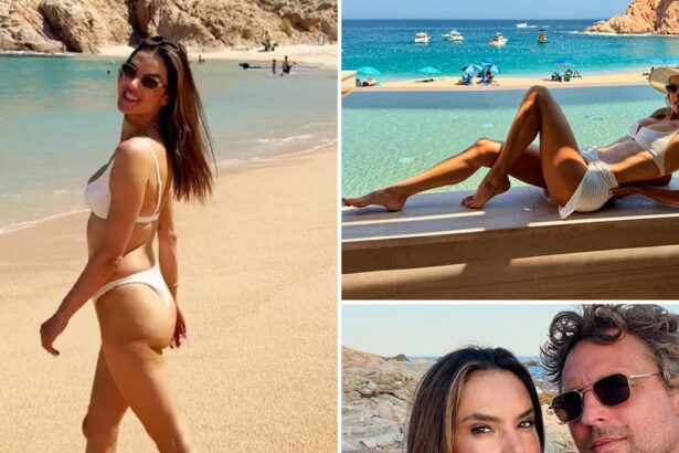 Alessandra Ambrosio Turns Up Temps on Cheeky Cabo Vacay