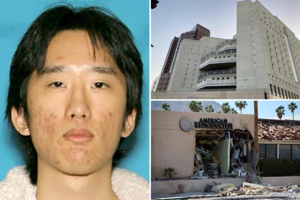 Alleged co-conspirator in Palm Springs fertility clinic bombing died in federal custody by jumping to his death from prison’s upper level: report