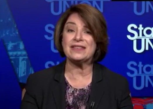 Amy Klobuchar Calls On Republicans To Step Up And Condemn Political Violence