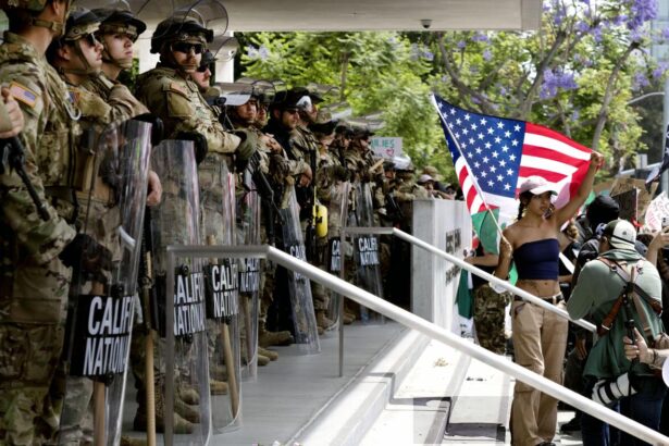 An appeals court backs Trump’s control of the California National Guard for now : NPR