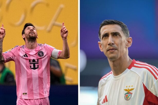 Angel Di Maria sums up Lionel Messi in 4 words after incredible free-kick goal that helped Inter Miami beat Porto
