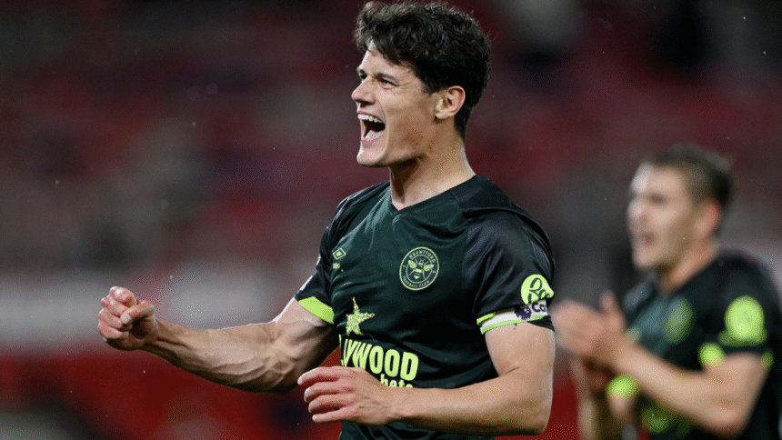 Arsenal submit Christian Norgaard transfer bid: Gunners offer .8 million for Brentford midfielder