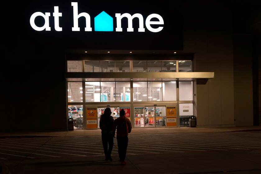 At Home closing eight California locations as it declares bankruptcy