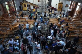 At least 20 killed in church suicide bombing