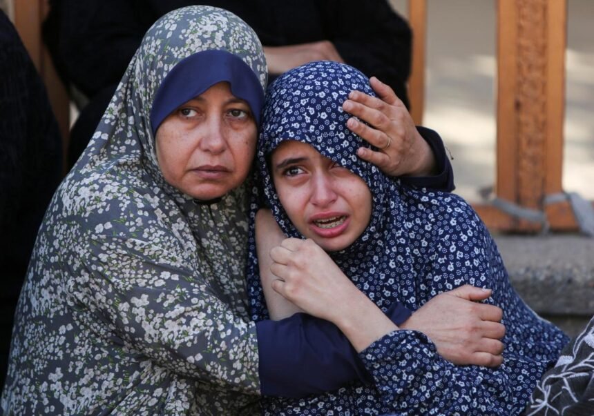 At least 24 Palestinians killed near Gaza aid site