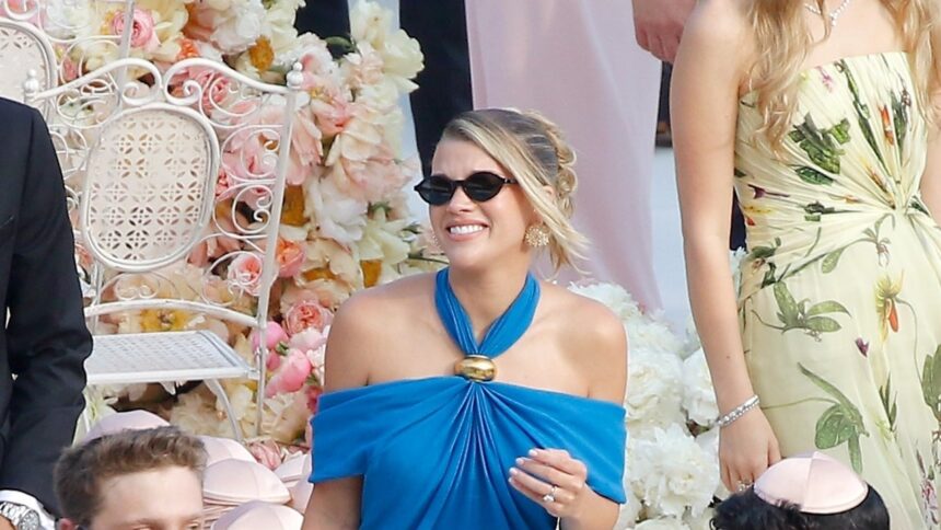Sofia Richie Grainge Offers a Masterclass in Summer Wedding Guest Attire