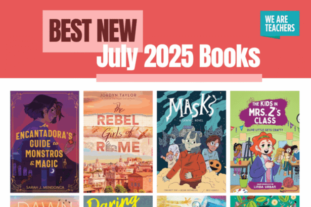 Best New Books in July 2025 for Kids, Teens, and Teachers