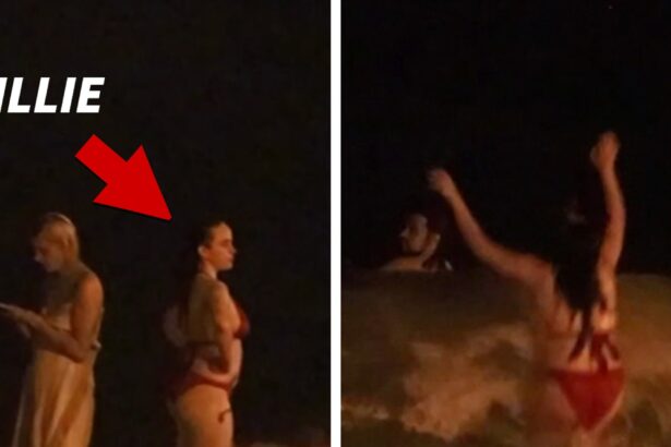 Billie Eilish and Pals Cool Off With Night Dip in Sea Off Barcelona, Spain