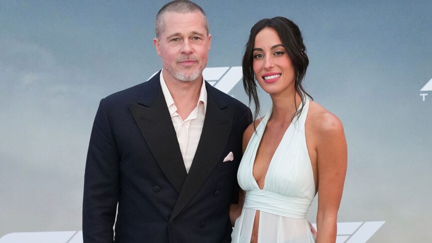 Brad Pitt and Ines de Ramon Look Stunning at ‘F1’ Movie Premiere