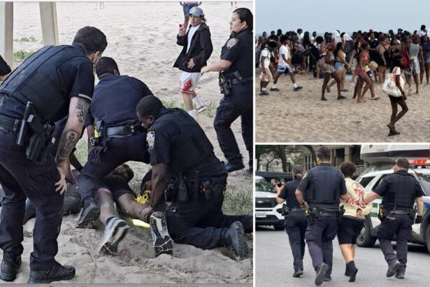 Brawling NYC teens arrested after a wild scene at Coney Island Beach: NYPD 