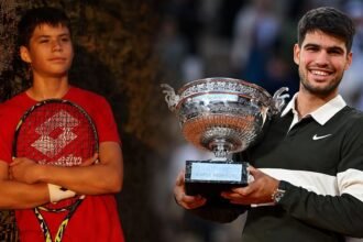 Carlos Alcaraz’s younger brother Jaime thinks of their grandfather after Spaniard’s stunning French Open final comeback