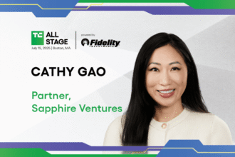 Cathy Gao’s bringing the real playbook to TC All Stage
