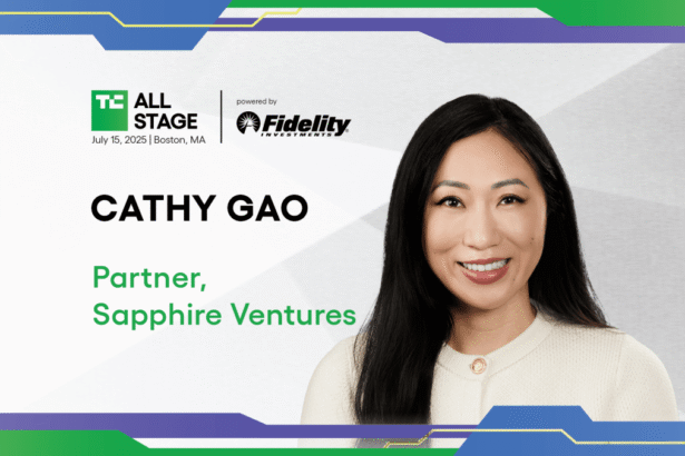 Cathy Gao’s bringing the real playbook to TC All Stage