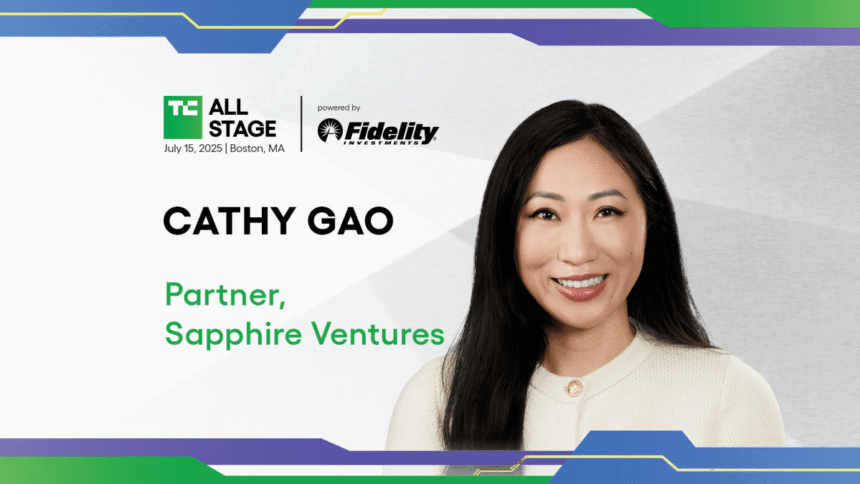 Cathy Gao’s bringing the real playbook to TC All Stage