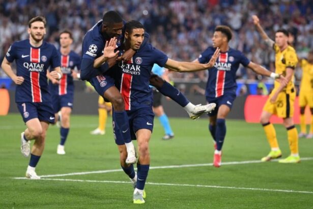Champions League final: PSG jump out to two-goal first-half lead over Inter through Achraf Hakimi, Desire Doue