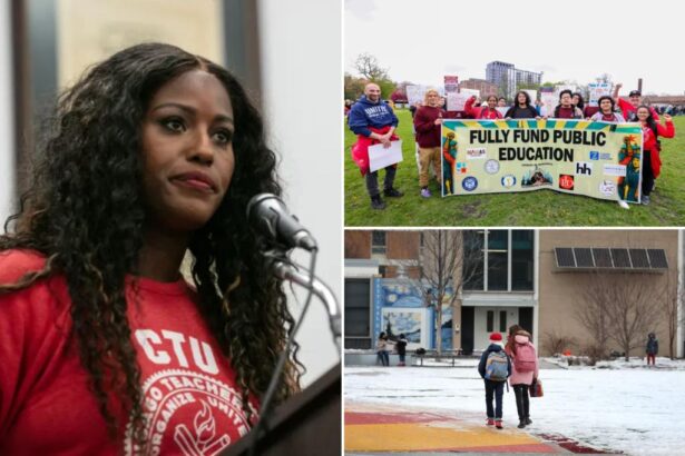 Chicago Teachers Union President Stacy Davis Gates suggests children belong to school system