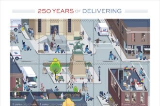 Chris Ware Illustrates a Postwoman’s Day to Celebrate 250 Years of USPS — Colossal