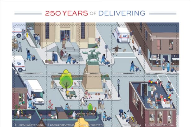 Chris Ware Illustrates a Postwoman’s Day to Celebrate 250 Years of USPS — Colossal