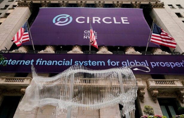 Circle Internet shares soar 168% on NYSE debut