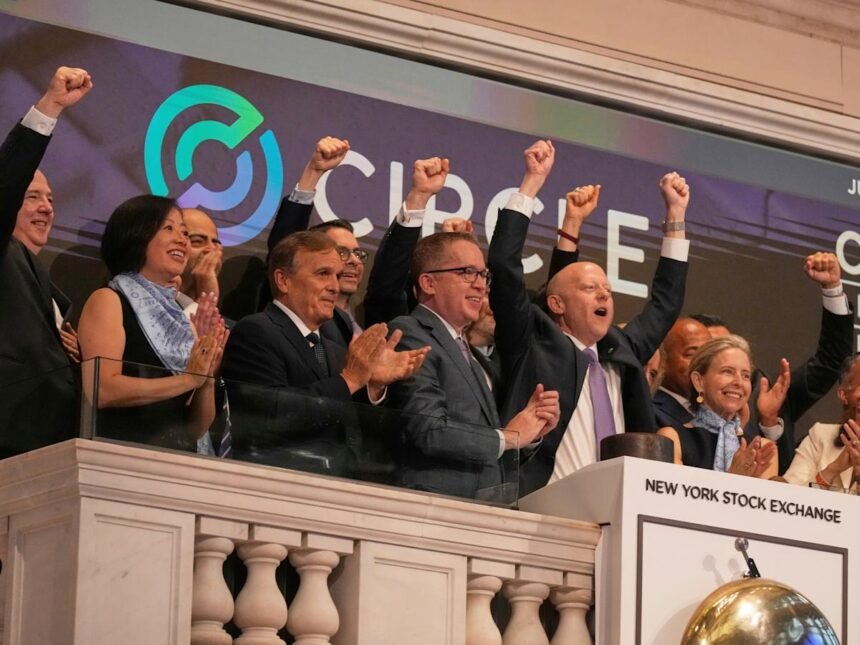 Circle stock extends stunning rally amid high hopes for crypto ‘disruptor’
