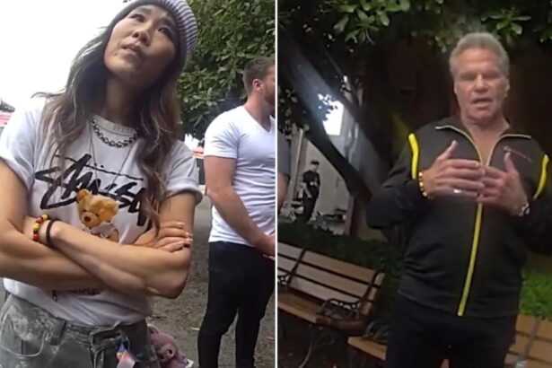 ‘Cobra Kai’ actor Alicia Hannah-Kim rips co-star Martin Kove in bodycam video after what he called ‘playful’ biting incident: ‘That is assault!’