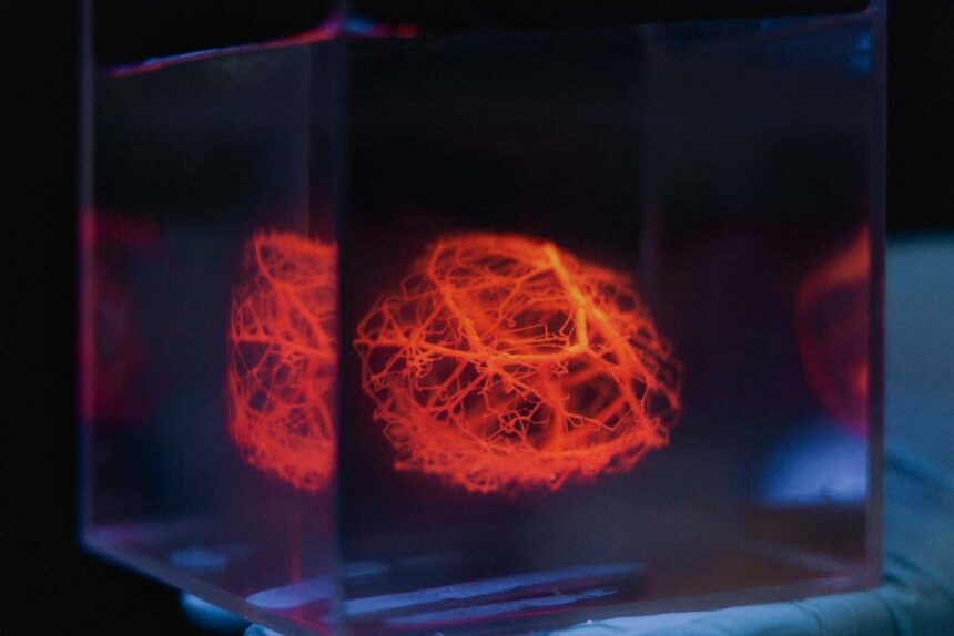 Complex blood vessel nets could be 3D printed for artificial organs