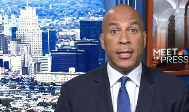 Cory Booker Went There On Insurrection Hypocrite Trump