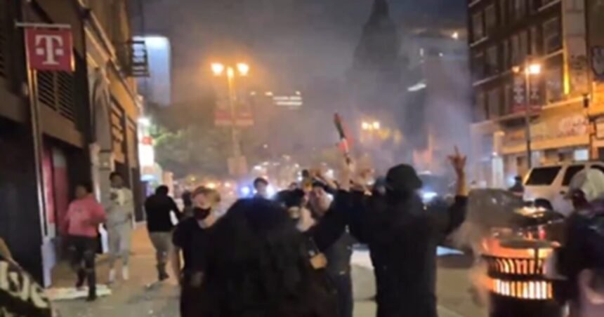 Dead Body Found on Los Angeles Sidewalk After Violent Anti-ICE Riot Chaos and Looting |