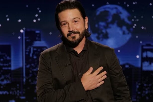 Diego Luna Slams Trump in Jimmy Kimmel Monologue