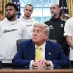 Donald Trump asks Juventus players about transgender athletes during White House visit