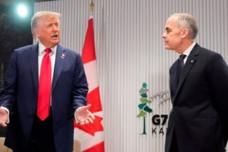 Donald Trump opens G7 summit by criticising Russia’s exclusion