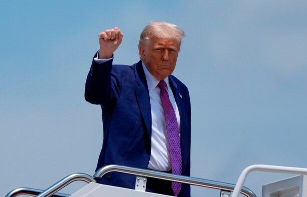 Donald Trump says Los Angeles ‘would be on fire’ if troops had not been deployed