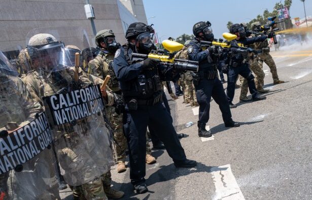 Donald Trump tests the limits of presidential authority by sending troops into LA
