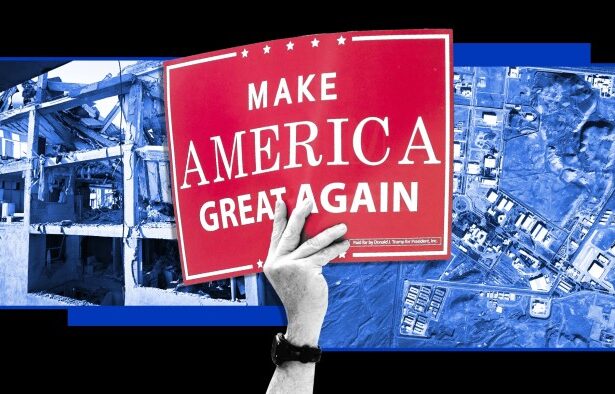 Donald Trump’s anti-war pledge tested as Israel’s attack on Iran splits Maga base