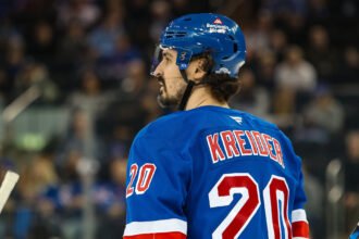 Ducks’ Trevor Zegras sends 3-emoji message to celebrate Chris Kreider’s trade from Rangers