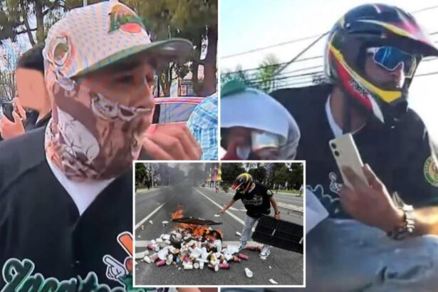 FBI hunts down masked LA brute wanted for hurling ‘cinderblock’ rocks at federal officers during riots — AG Bondi warns: ‘You can’t hide