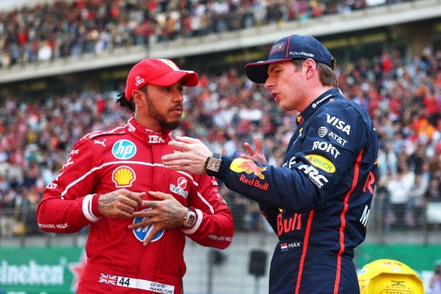 Fans react to Lewis Hamilton’s dig at the Red Bull driver 