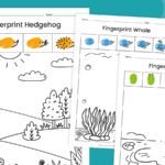 Fingerprint Art: How-To Plus Free Printable