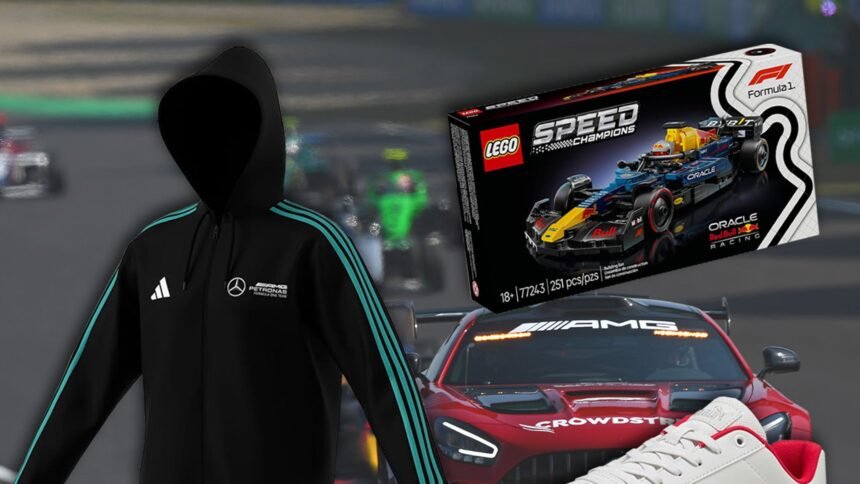 Formula 1 Merch Revs Into Overdrive with New F1 Movie