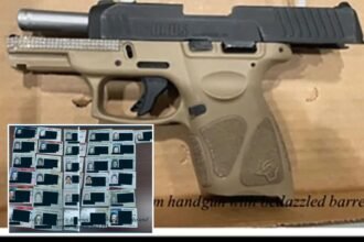Fraudster with ‘bedazzled’ gun sentenced to hard time over identity theft ring conviction