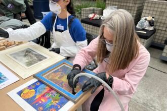Free Clinic Teaches Angelenos How to Repair Damaged Art