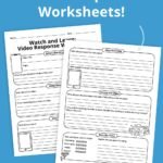 Free Video Response Worksheets