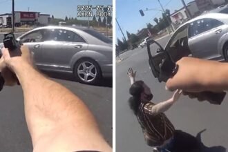 Fresno Cop Empties 2 Clips Into Suspect’s Vehicle, Body Cam Footage Shows