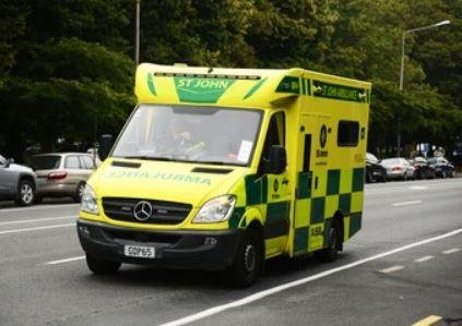Girl taken to hospital after moped hits pram-pusher