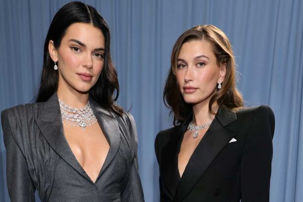 Hailey Bieber Flips Off Kendall Jenner in Paintball Fun